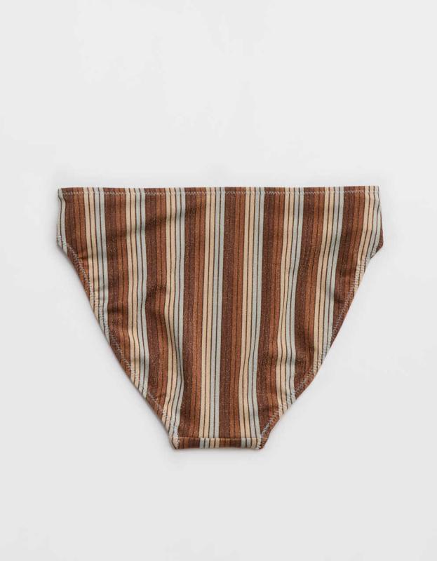 American Eagle Outfitters Aerie Cheeky Bikini Bottom Size L