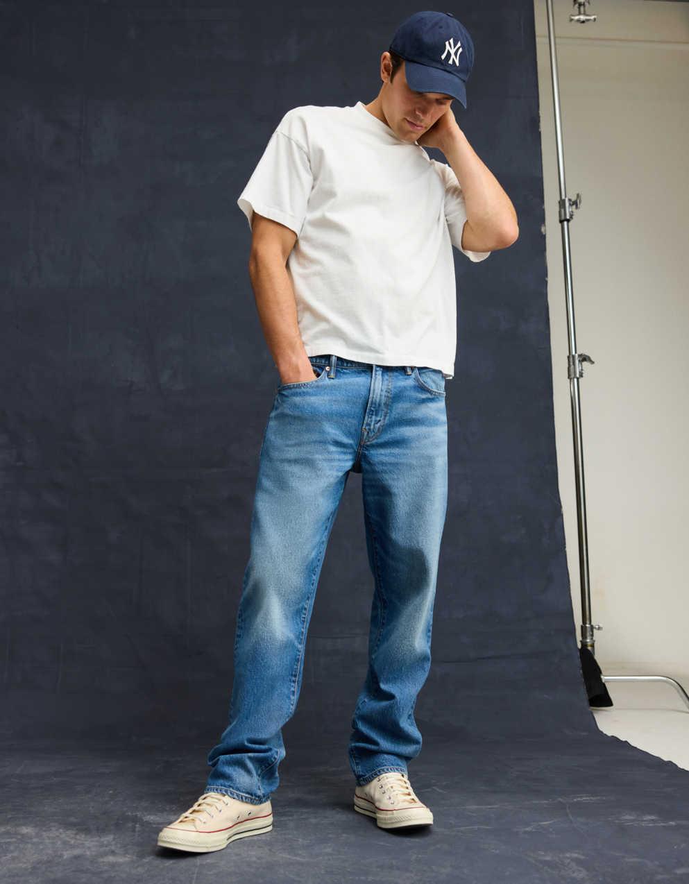 AE EasyFlex オリジナル ストレートレッグジーンズ | メンズ