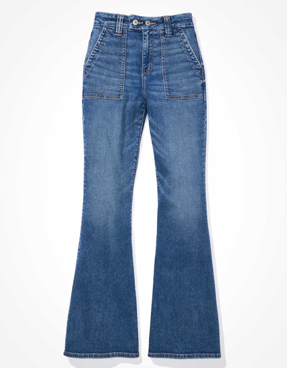 AE Next Level Curvy Super High-Waisted Flare Jean | Men's