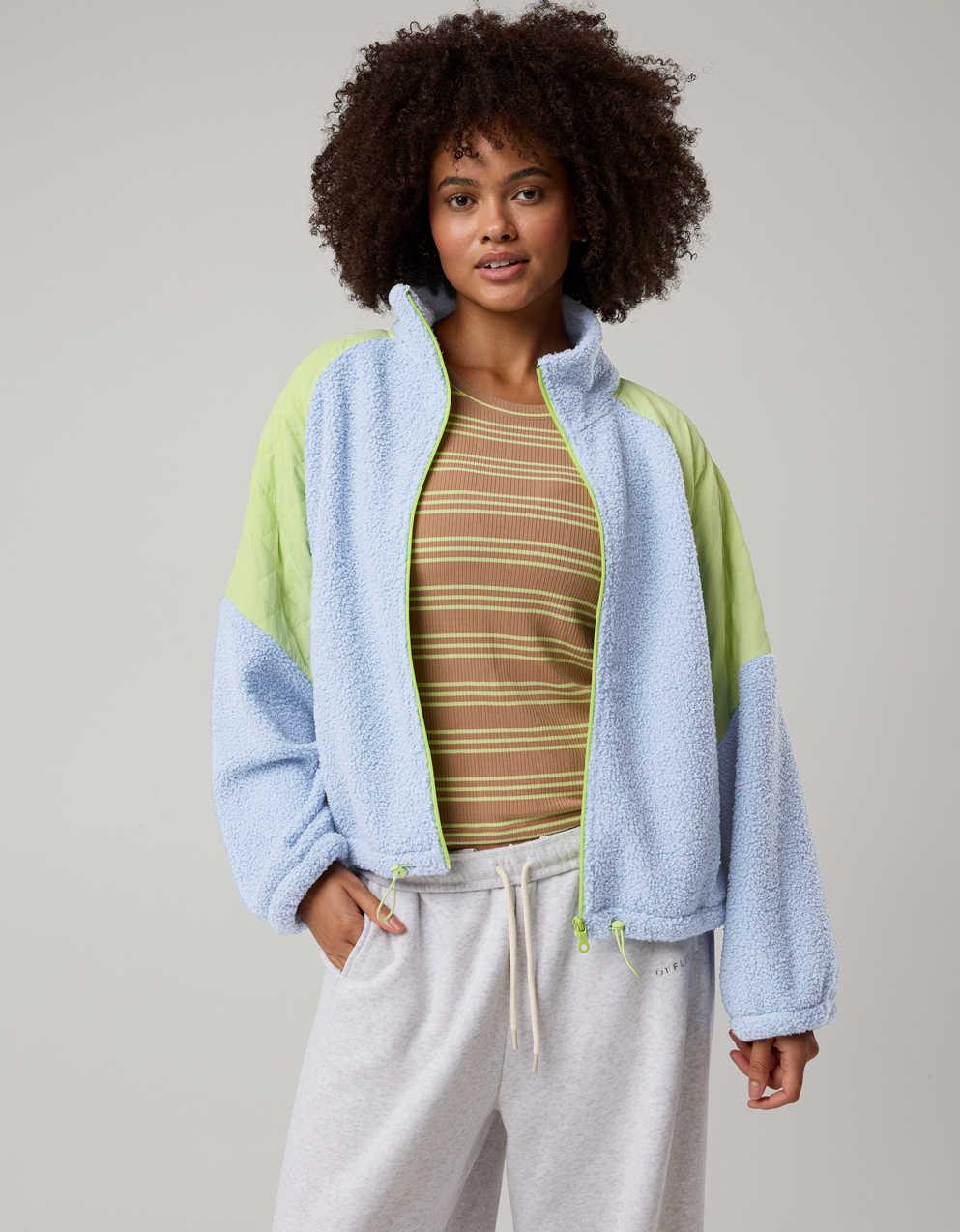 OFFLINE By Aerie フラッフ・ラブ・フルジップ・ジャケット | メンズ