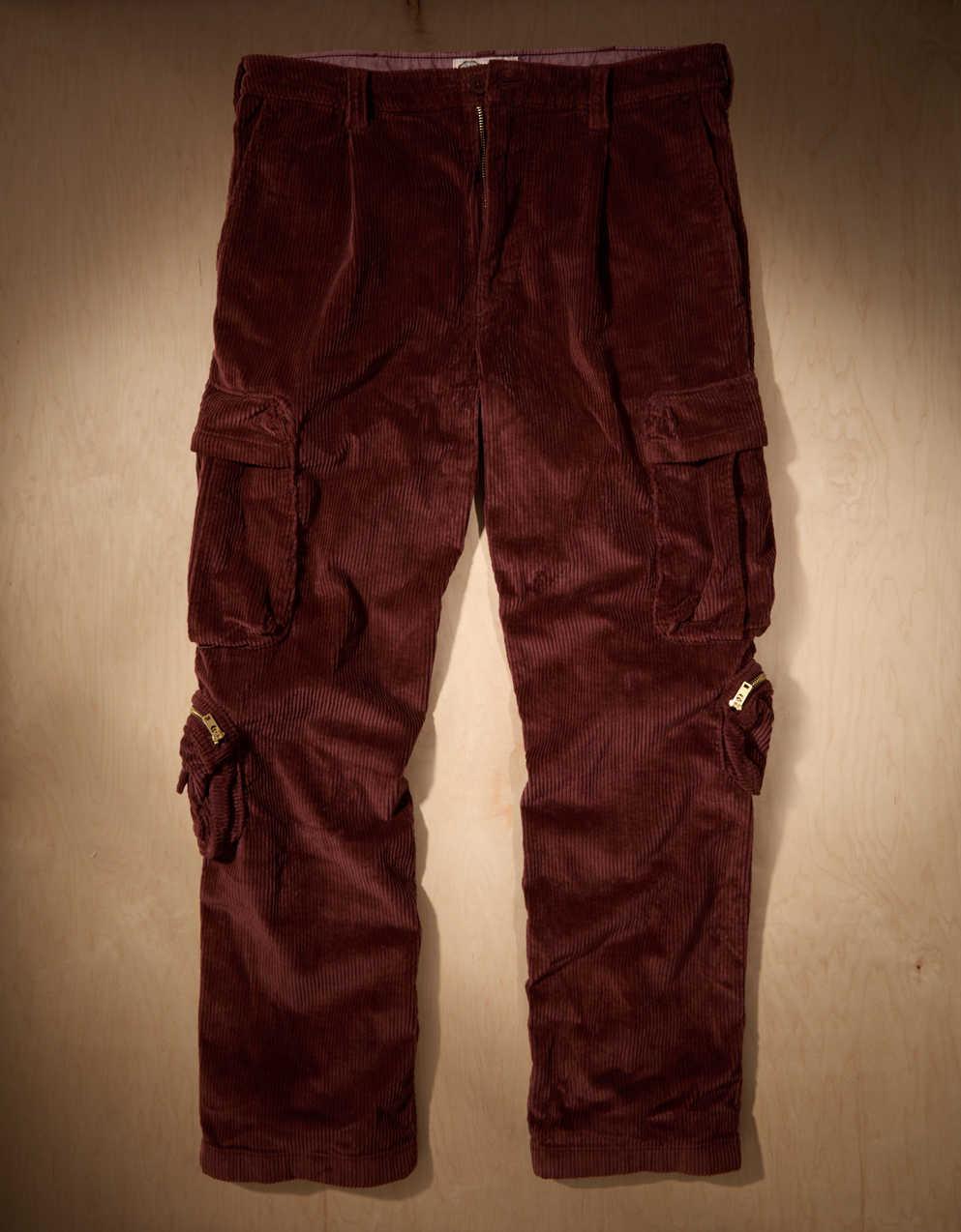AE x Tru Kolors Relaxed Corduroy Cargo Pant | American Eagle UK | Men's ...
