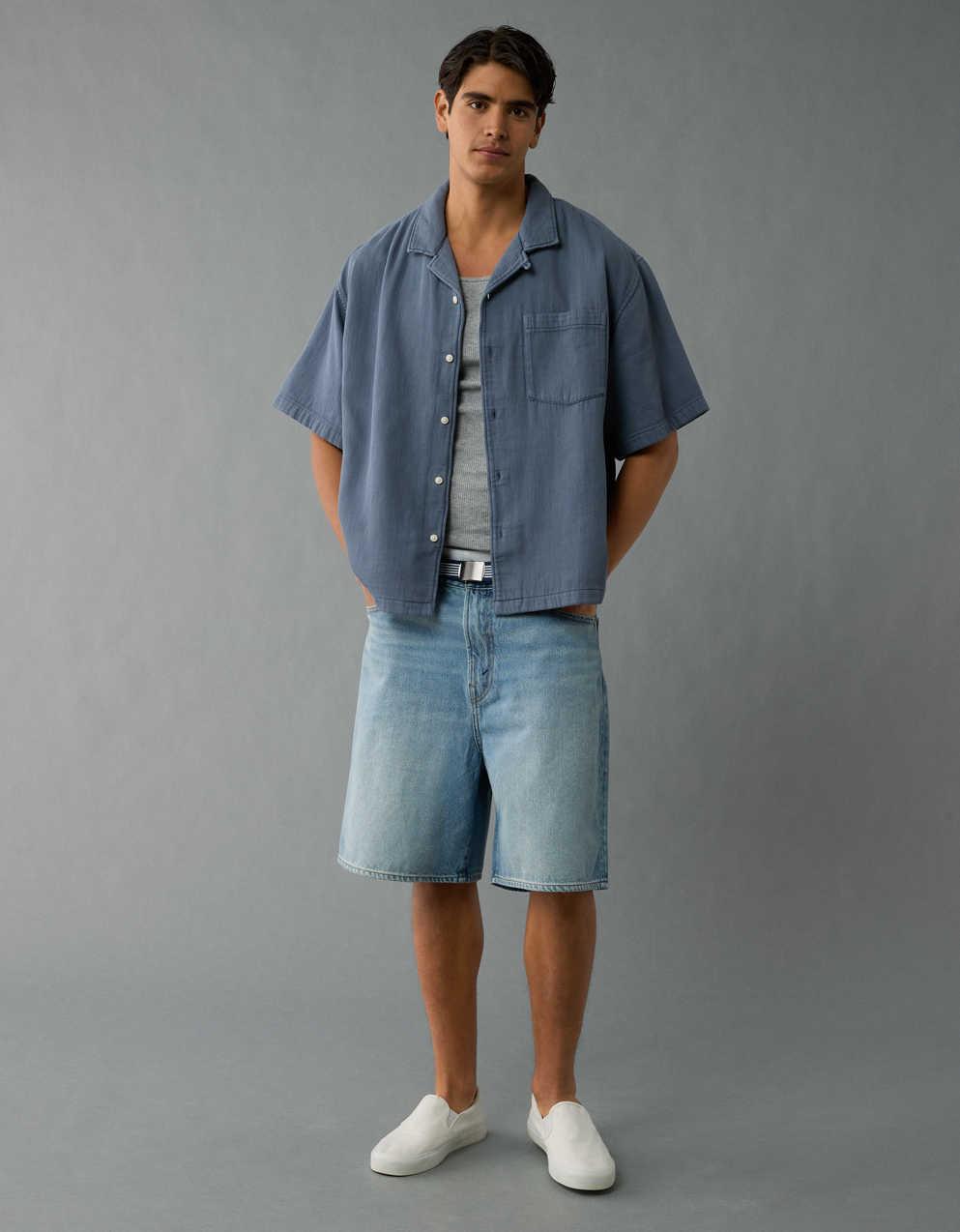 american eagle mens dress shirts Rawyalty American Eagle Woven Shirt