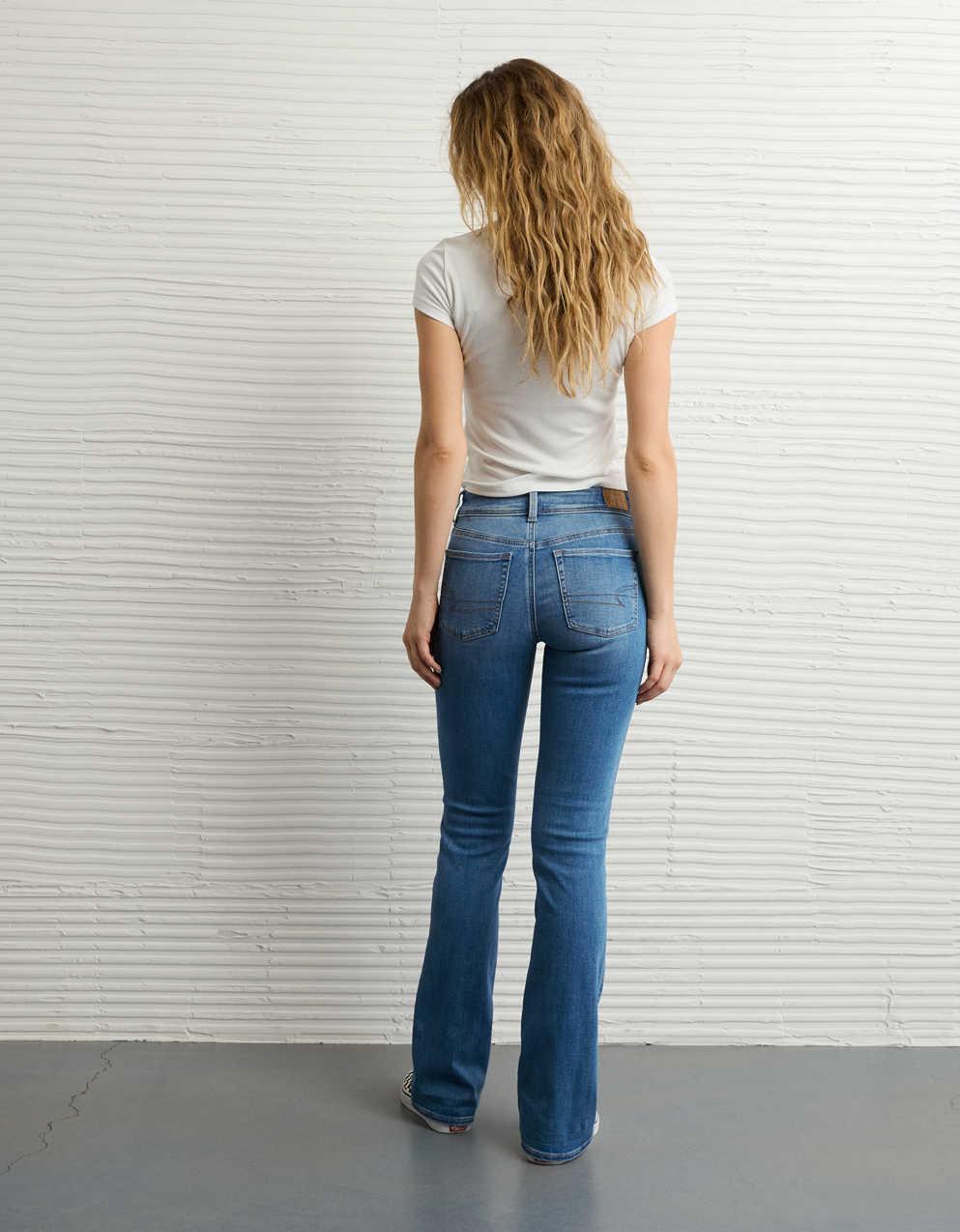 あ*こ AE Next Level Low-Rise Kick Bootcut Jean | Men's & Women's Jeans