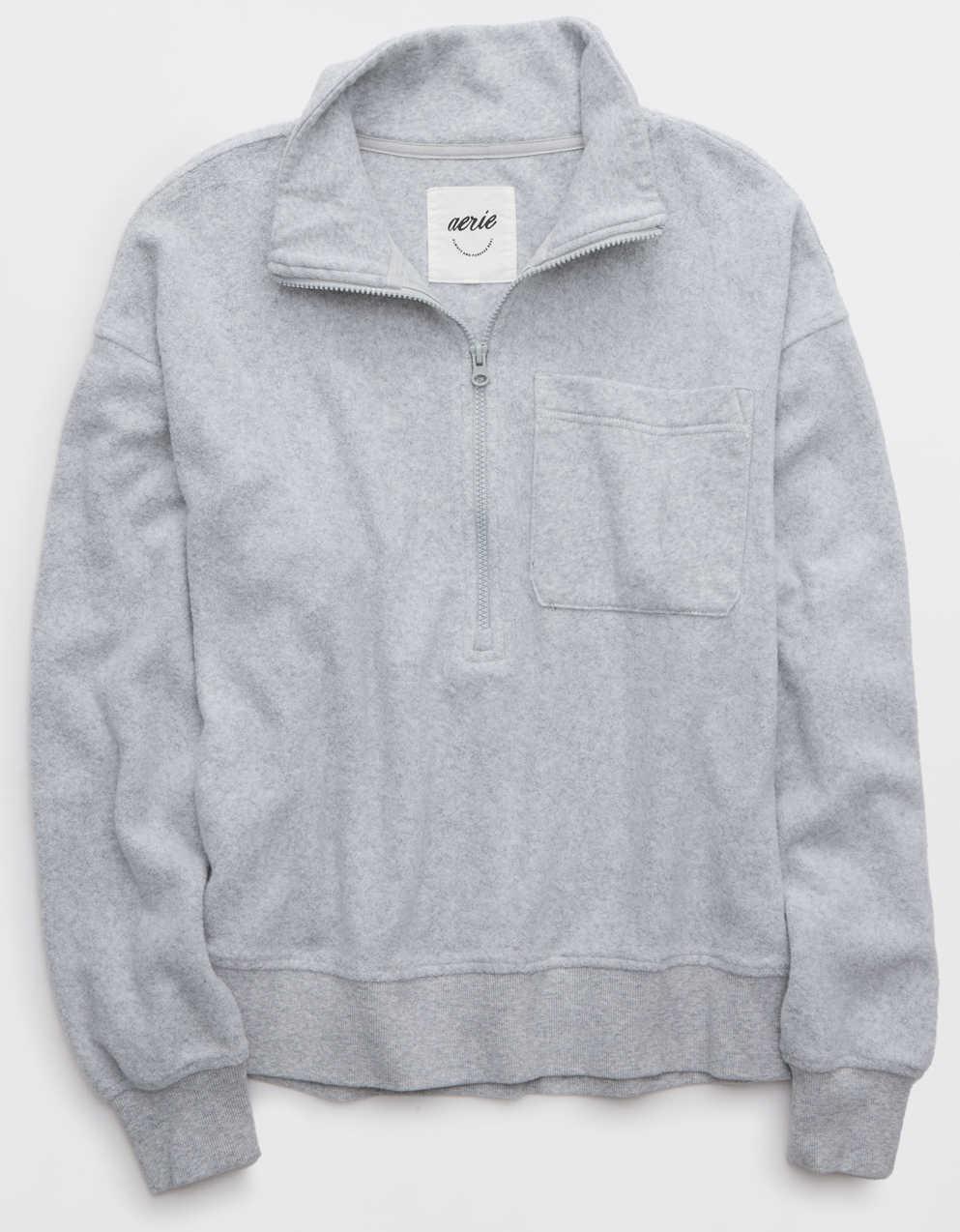 aerie half zip pullover