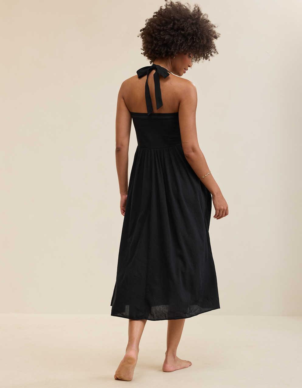 Aerie At The Barre Halter Dress | Men's & Women's Jeans, Clothes &  Accessories | American Eagle Taiwan