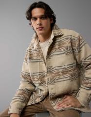 AMERICAN EAGLE OUTFITTERS ジャケット S/M ベージュ NEW AMERICAN EAGLE WOMENS JACKET SMALL TAN GREEN PLAID