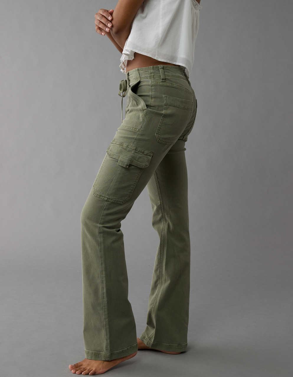 AE Stretch Classic Bootcut Cargo Pant | American Eagle UK