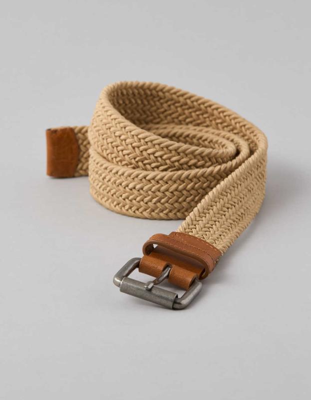 Duke D555 Herren Gürtel Frank Big Tall Stretch Flechtgürtel