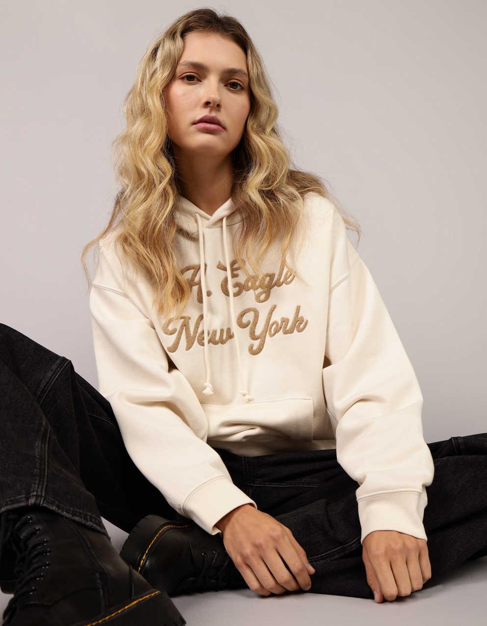 AEロゴ・グラフィック・パーカー | メンズ・レディース ジーンズ