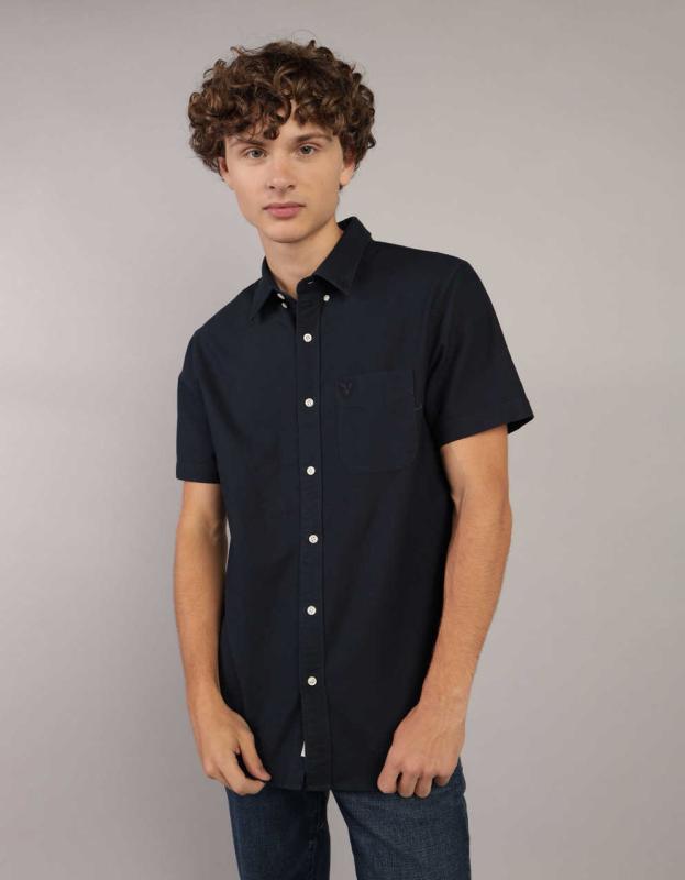 AMERICAN EAGLE OUTFITTERS スリムフィットシャツ Amazon.co.jp: 【アメリカンイーグル】 AMERICAN EAGLE コットン