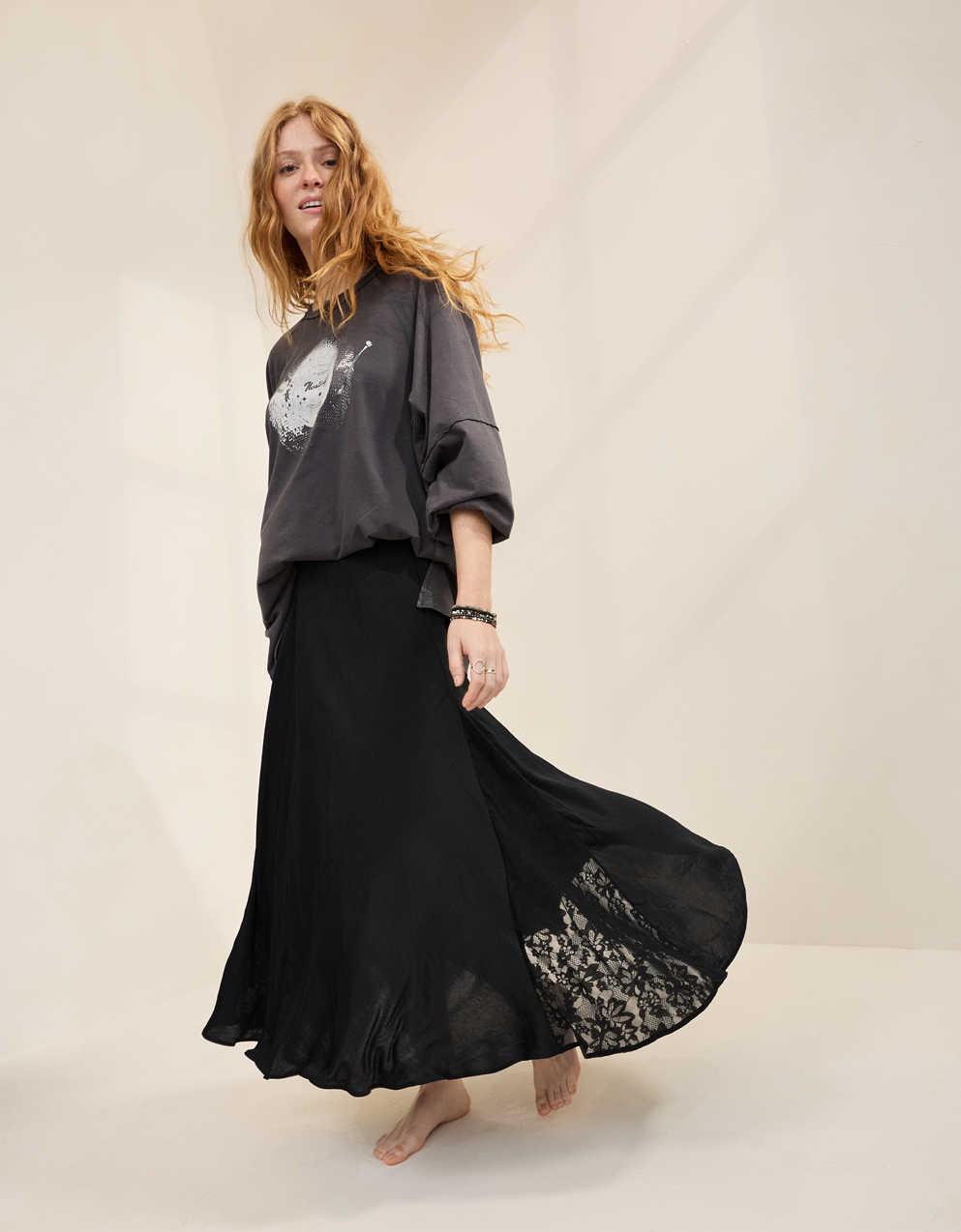 adrianna papell black ruffle dress Adrianna Women's Off-The-Shoulder Layered Lace Gown - Black