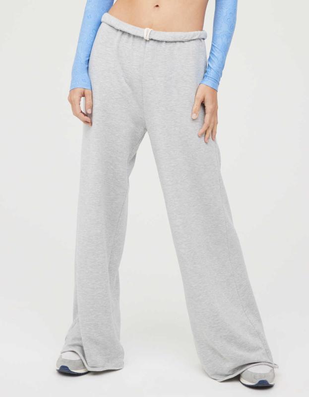 Super Wide Aerie Offline Sweatpants OFFLINE By Aerie OTT Fleece