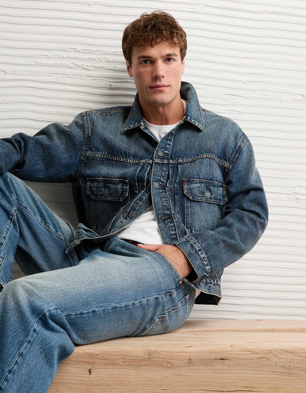 Yasuhiko Bob Niiya トラッカージャケット AE Boxy Denim Trucker Jacket | Men's & Women's Jeans, Clothes