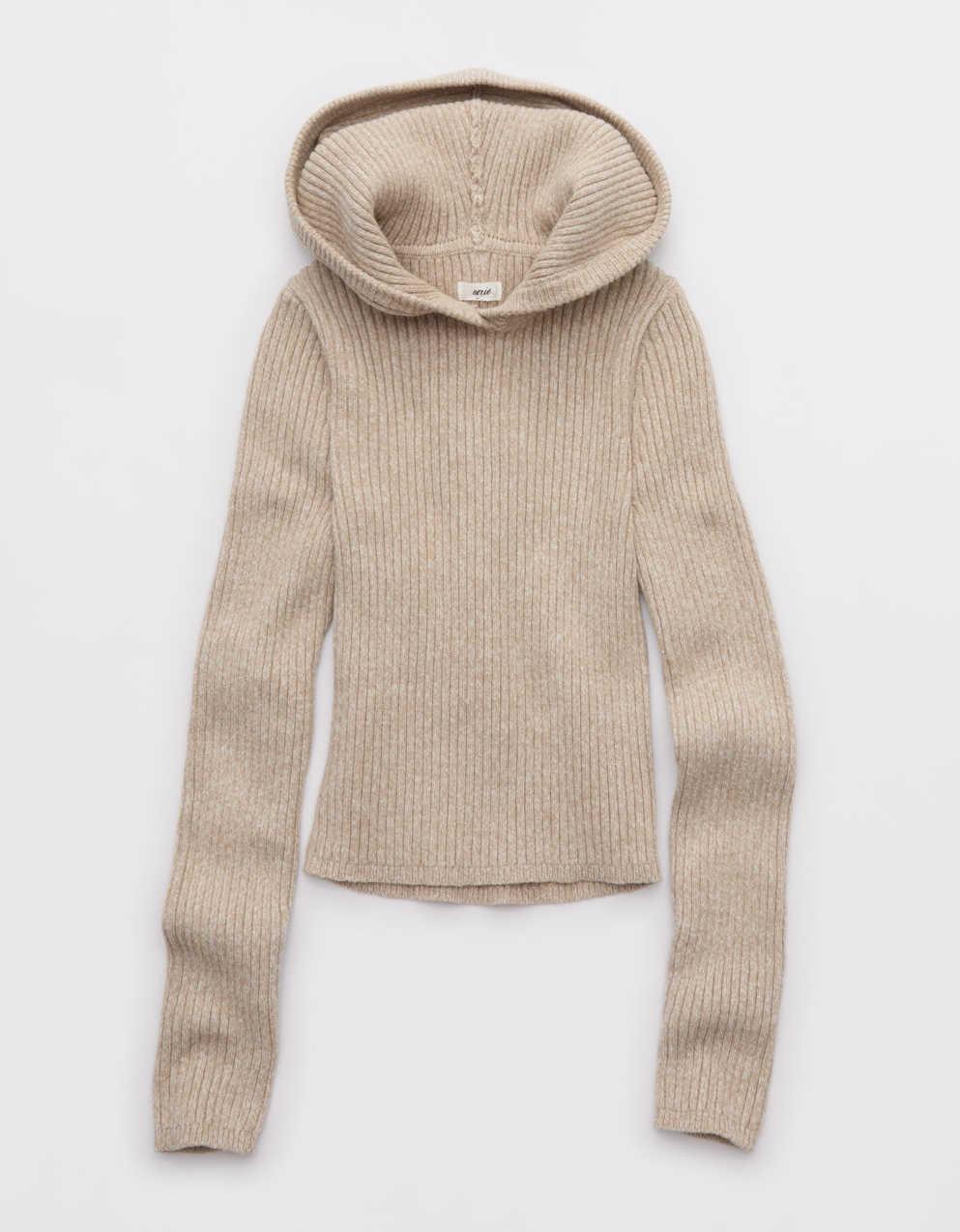 Sweat à Capuche American Eagle Rose – Femme XS – Coton Léger (occasion Très Bon état)