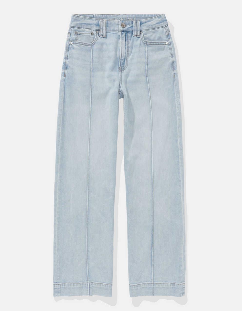 AE Dreamy Drapey・ストレッチ スーパー・ハイウエスト バギー・ワイド