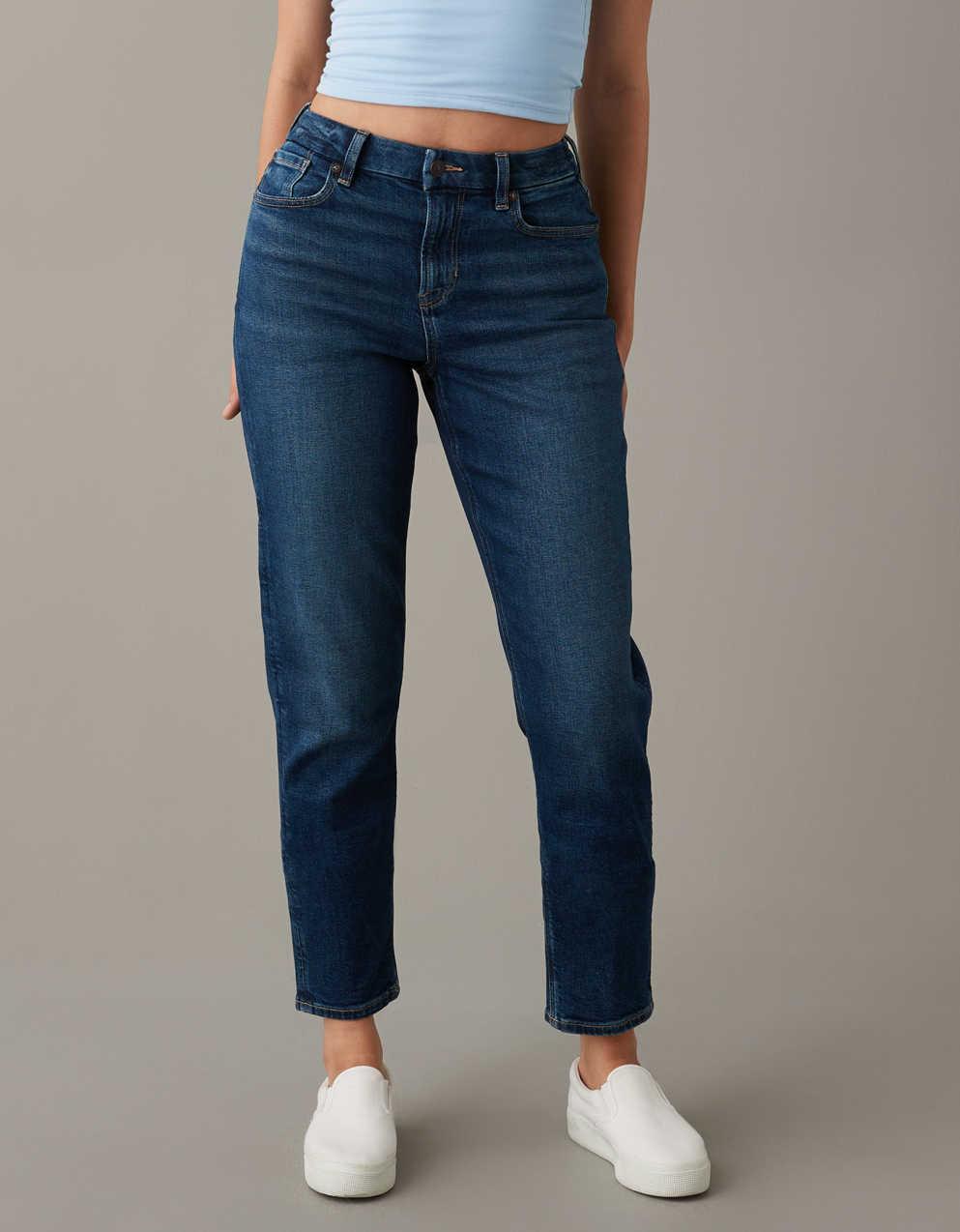 AE Stretch Curvy Mom Jean | Men's \u0026 Women's Jeans, Clothes \u0026 Accessories | American  Eagle Singapore
