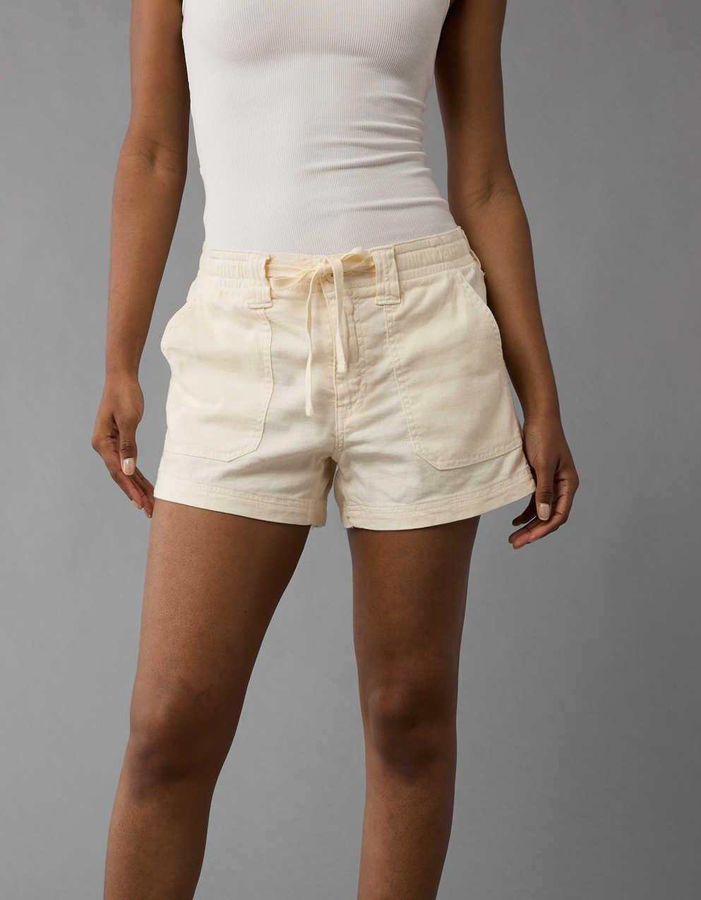 AE Dreamy Drape Linen-Blend Carpenter Short | Men's