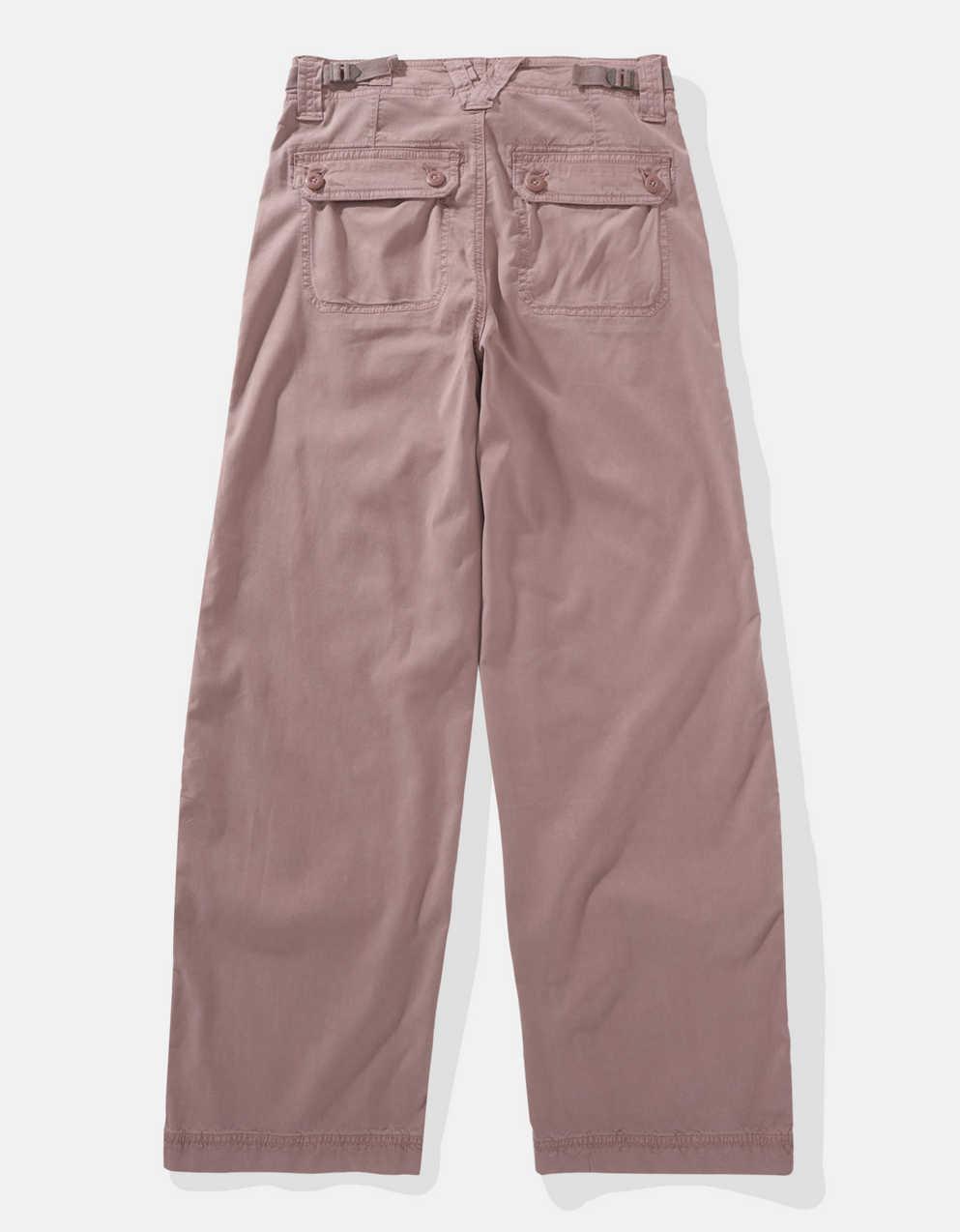 Pantalon Cargo Pour Femmes, Poches Solides, Streetwear, élastique, Taille Haute, Mode, Style De