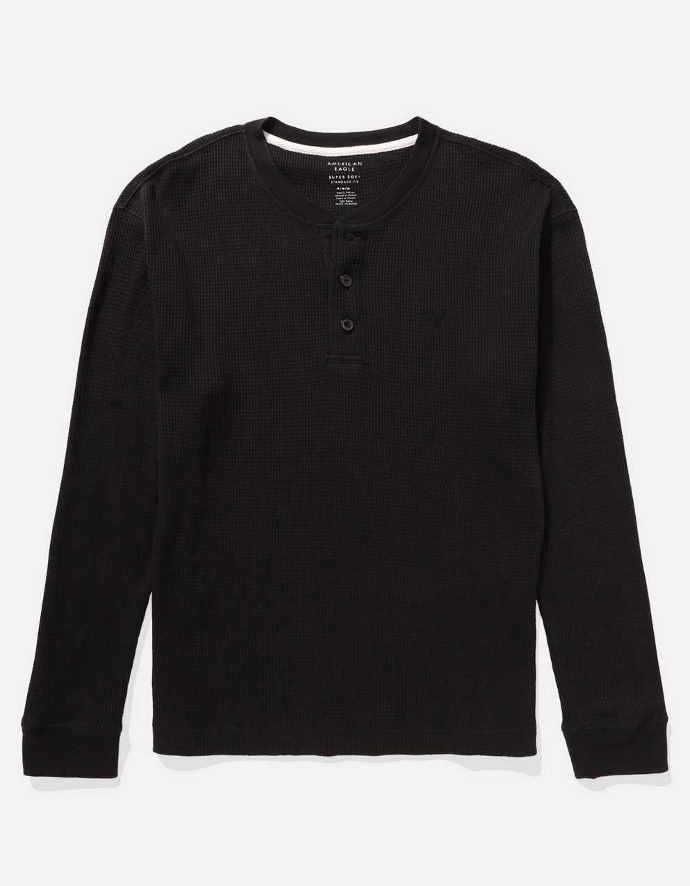AMERICANA Thermal Back Henley Neckワンピース AMERICANA Thermal Back Henley Neck
