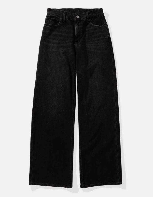 AE Strigid Super High-Waisted Baggy Wide-Leg Ankle Jean Men's