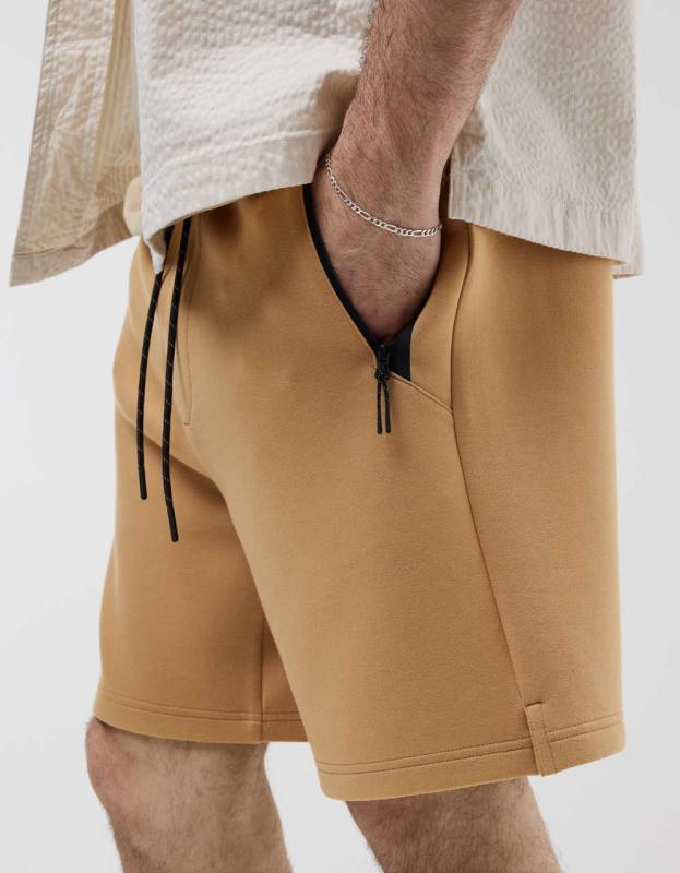 Jogging Garçon American Eagle – Noir, Taille S, Poches, Taille Élastique