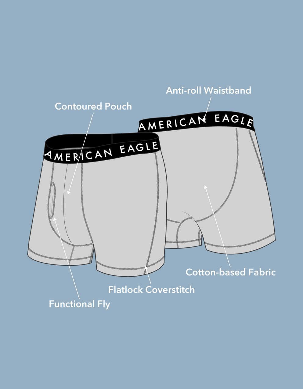 AEO クリスマス・ライト 4.5インチ クラシック・ボクサー