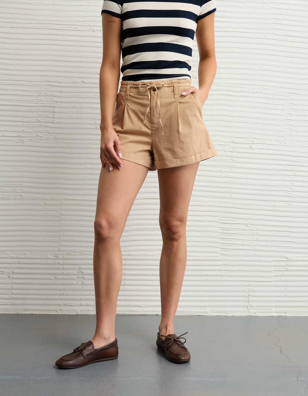 Acne Studios ペールイエローショートパンツ　ハイウエスト org.jpg