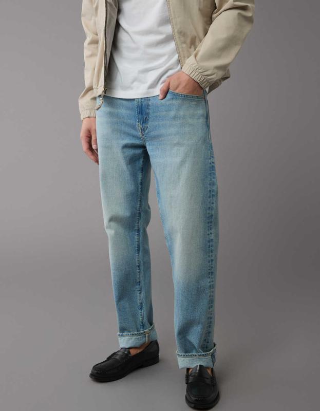 メンズ ストレートレッグジーンズ | American Eagle 日本