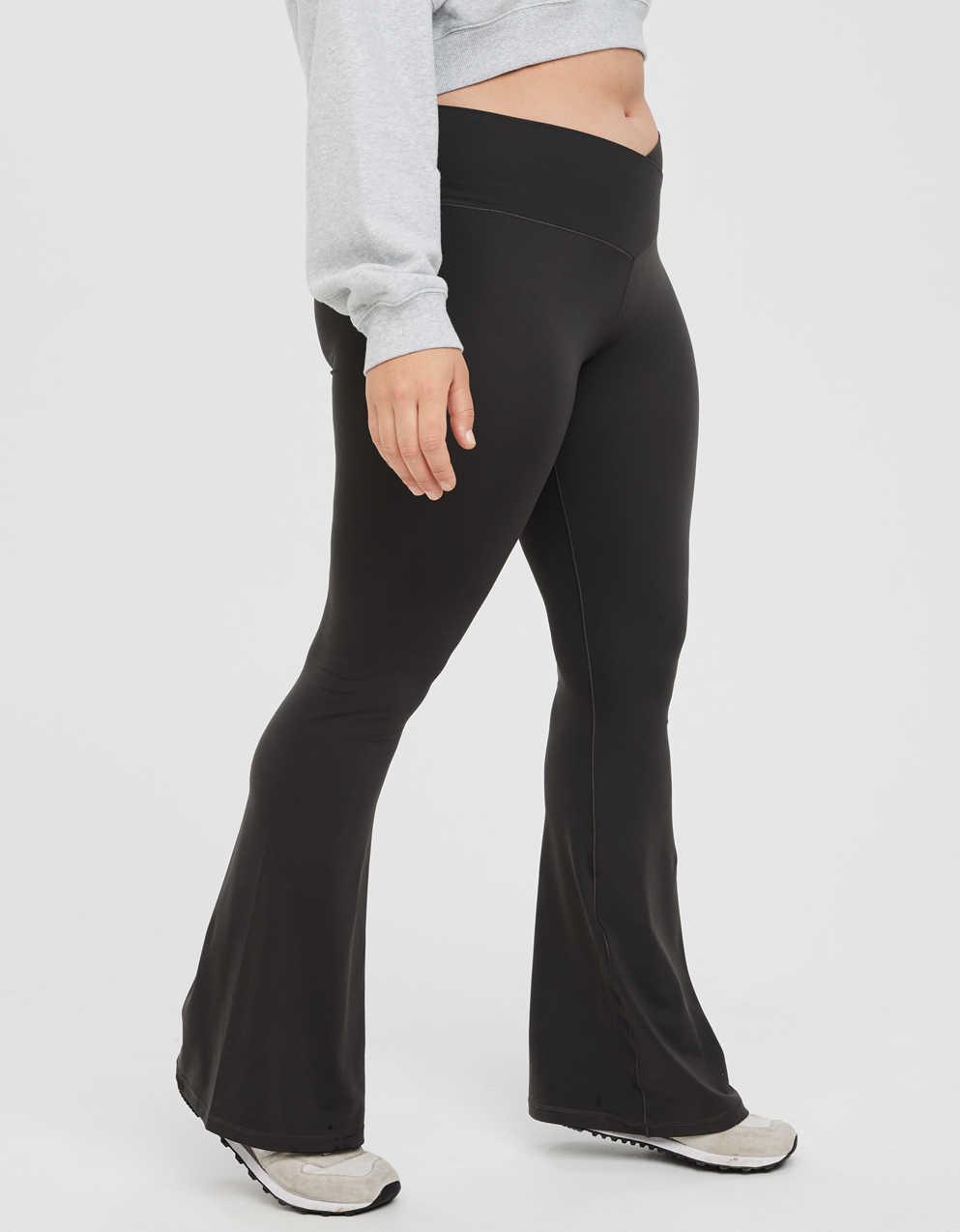 OFFLINE By Aerie Real Me High Waisted Crossover Flare Legging Men’s