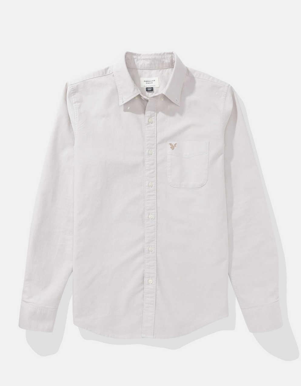 AE Everyday Classic Fit Oxford Button-Up Shirt | Men's & Women's Jeans, Clothes & Accessories | American Eagle Australia AE Everyday Classic Fit Oxford Button-Up Shirt | Men's & Women's Jeans, Clothes & Accessories | American Eagle Australia