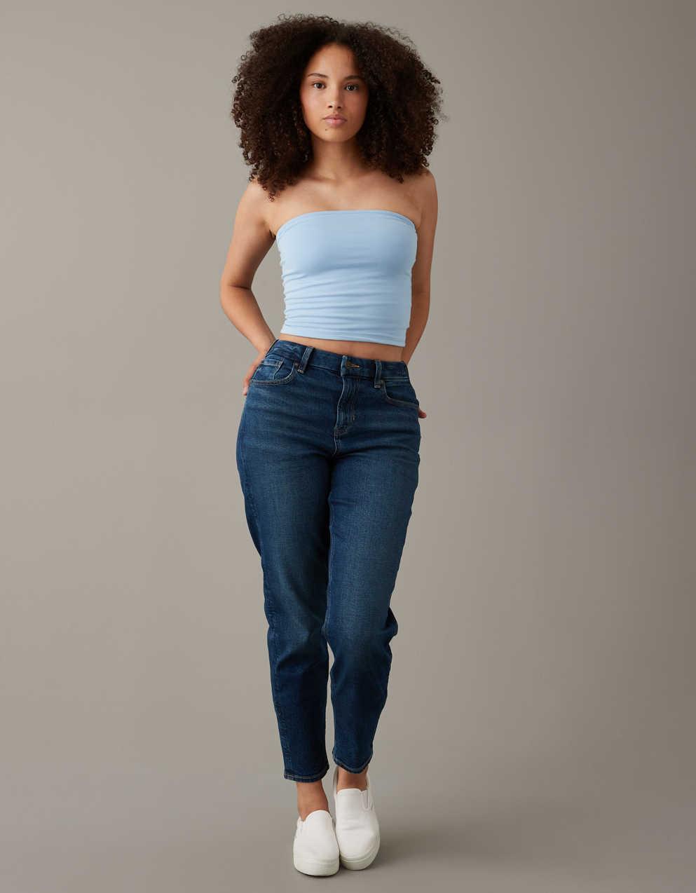 AE Stretch Curvy Mom ジーンズ | メンズ・レディース ジーンズ