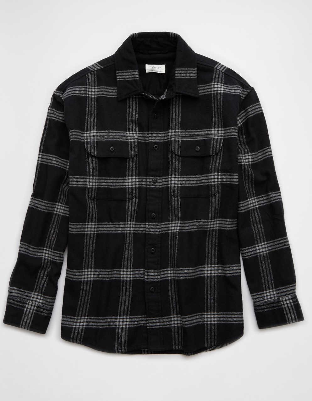 ZARA】チェック フランネル シャツ カーキ | 1063/440/505 (ZARA