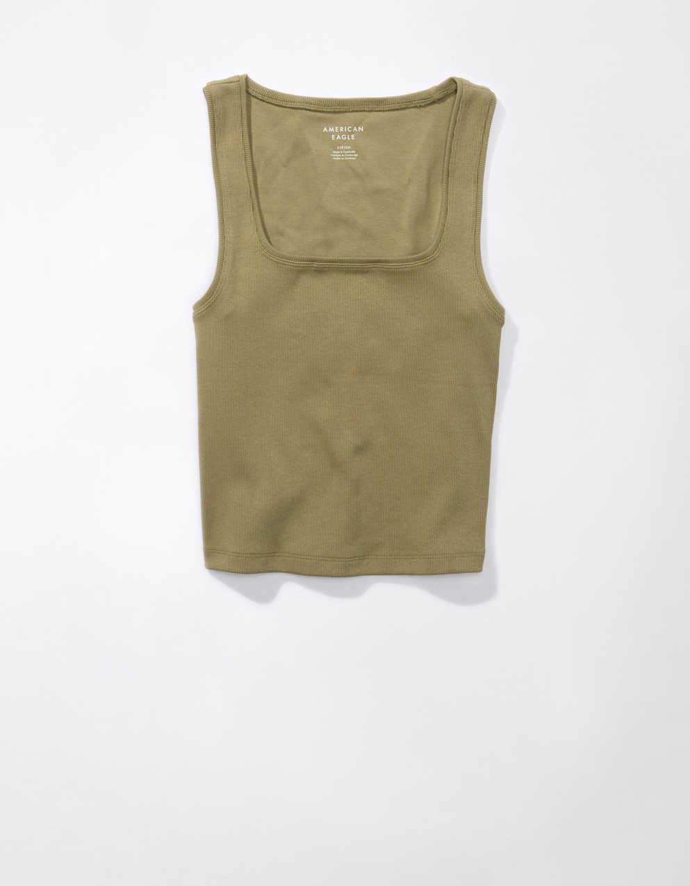 ELENDEEK SQUARE NECK PAD TANK TOP 新品未使用 YESGG Tank Top for Women - Square Neck Double Lined Tank Top