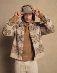 AMERICAN EAGLE OUTFITTERS ジャケット S/M ベージュ ee31ee29-0be1-4b1a-97e3-