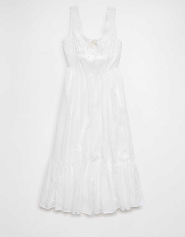 white christmas dresses ARYA HALTER CORSET MAXI DRESS