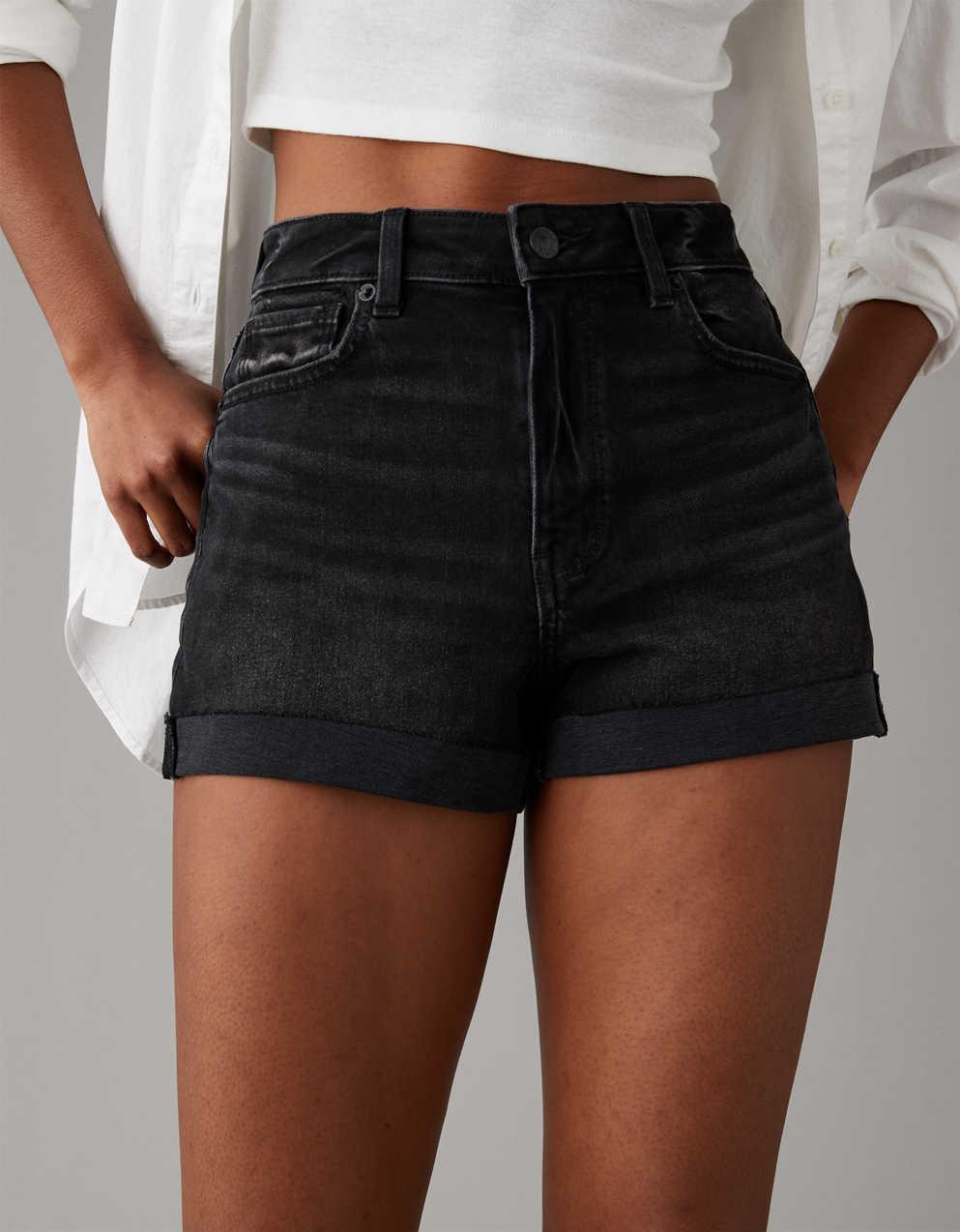 パンツ ANCELLM / Denim Shorts / size 2 / Black Akiihool Womens Jean Shorts High Waisted Stretchy Denim Jean
