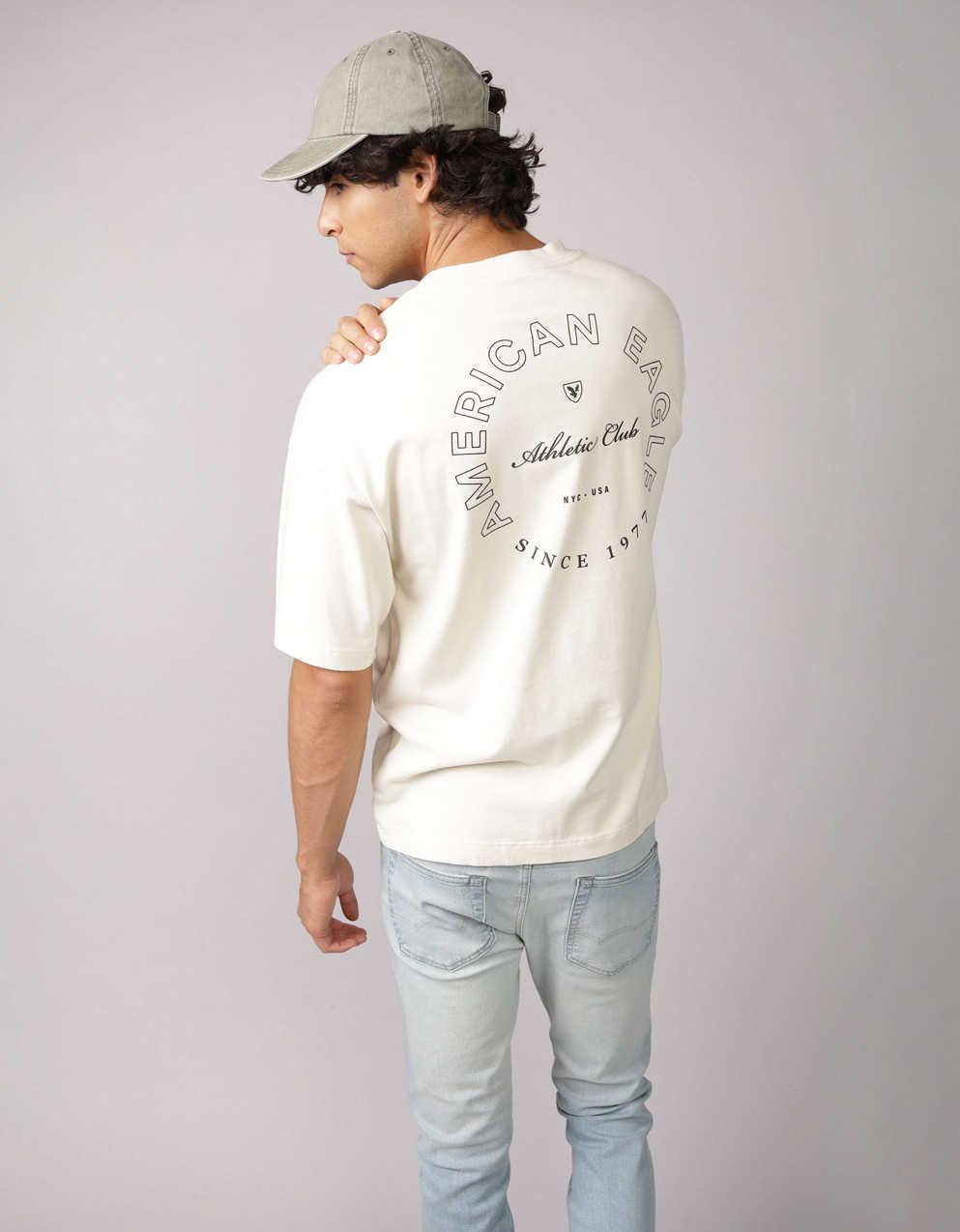 AEオーバーサイズロゴグラフィックTシャツ | メンズ・レディース