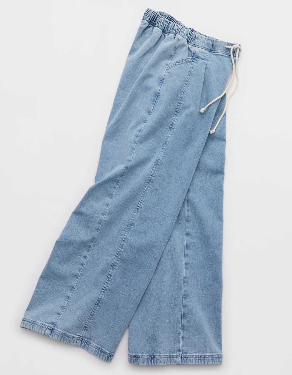 Aerie Daydream Denim Stretch Trouser | Men's & Women's Jeans