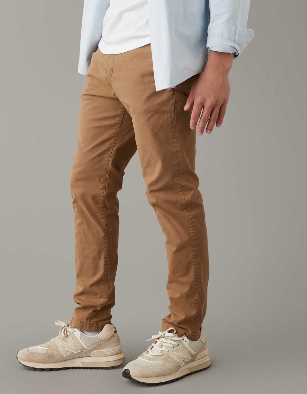 AE Flex Slim Lived-In Khaki Pant | Men's \u0026 Women's Jeans, Clothes \u0026  Accessories | American Eagle Taiwan