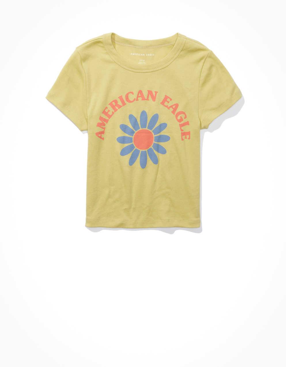 AE Cropped Hey Baby Tee | Men's & Women's Jeans, Clothes