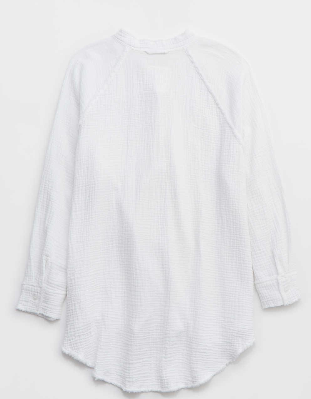 Aerie Gauzy Coverup Shirt | Men's & Women's Jeans, Clothes
