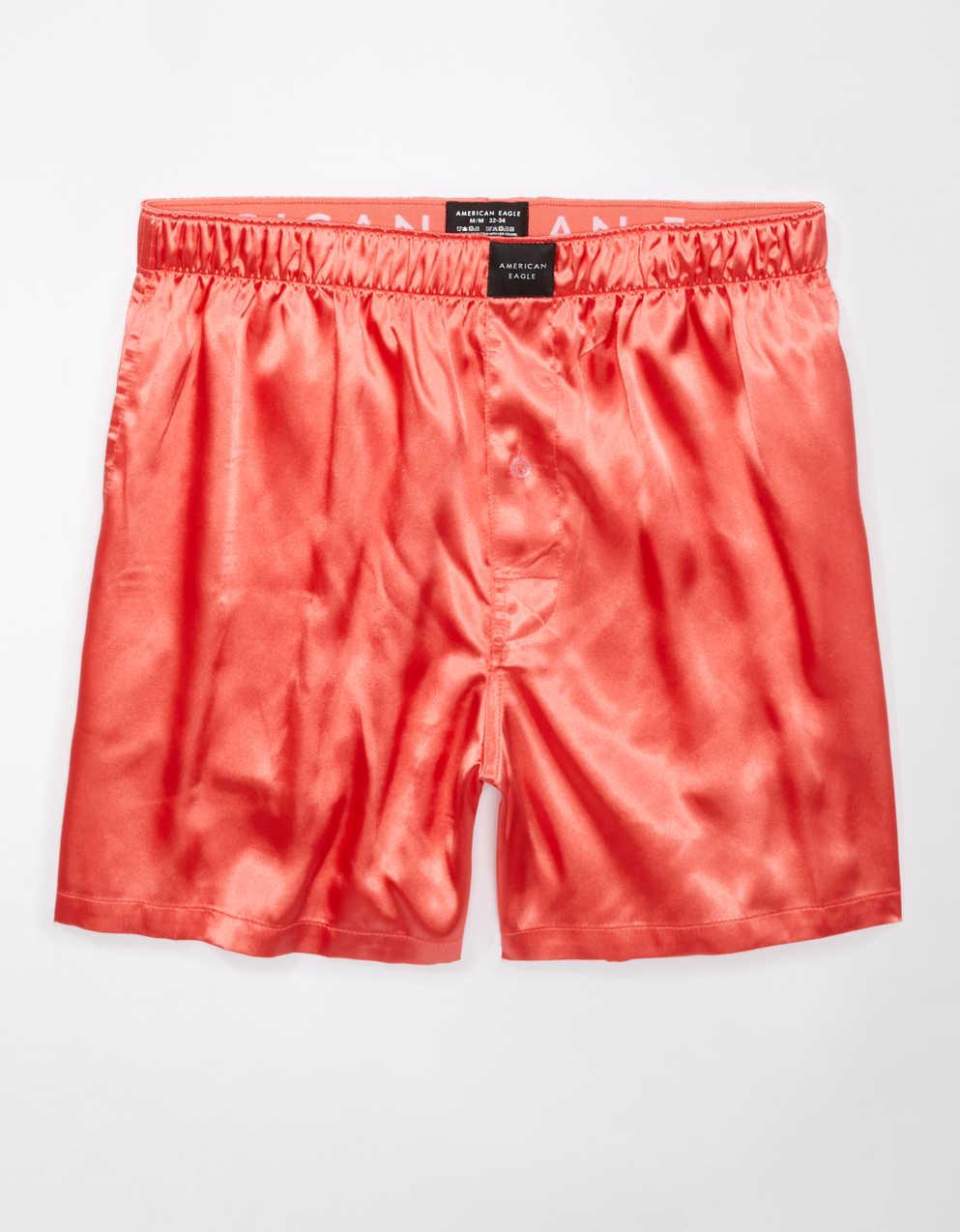 新品同様　bow.a SATIN SHORT PANTS ボウエー AEO Men's Solid Satin Pocket Boxer Short | Men's & Women's
