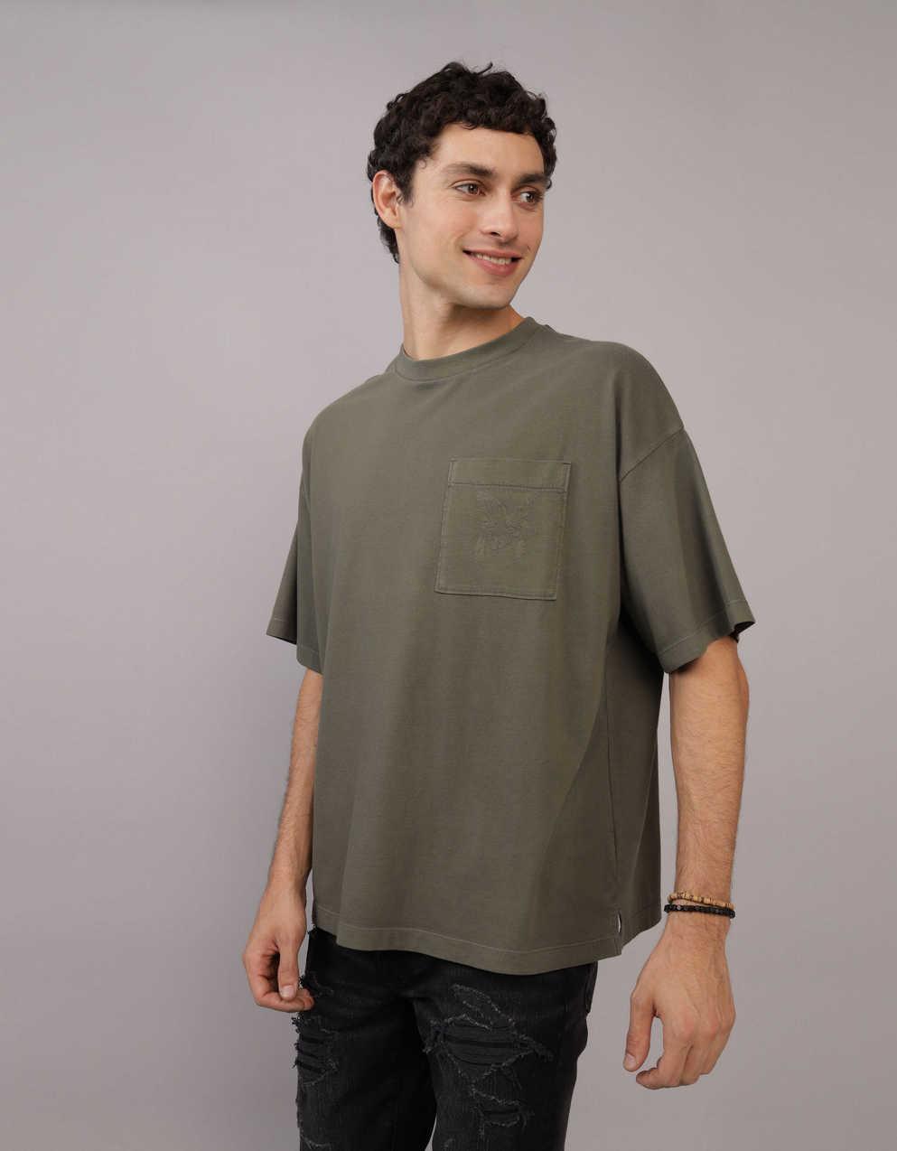 AE Oversized Pocket T-Shirt | Men's & Women's Jeans, Clothes