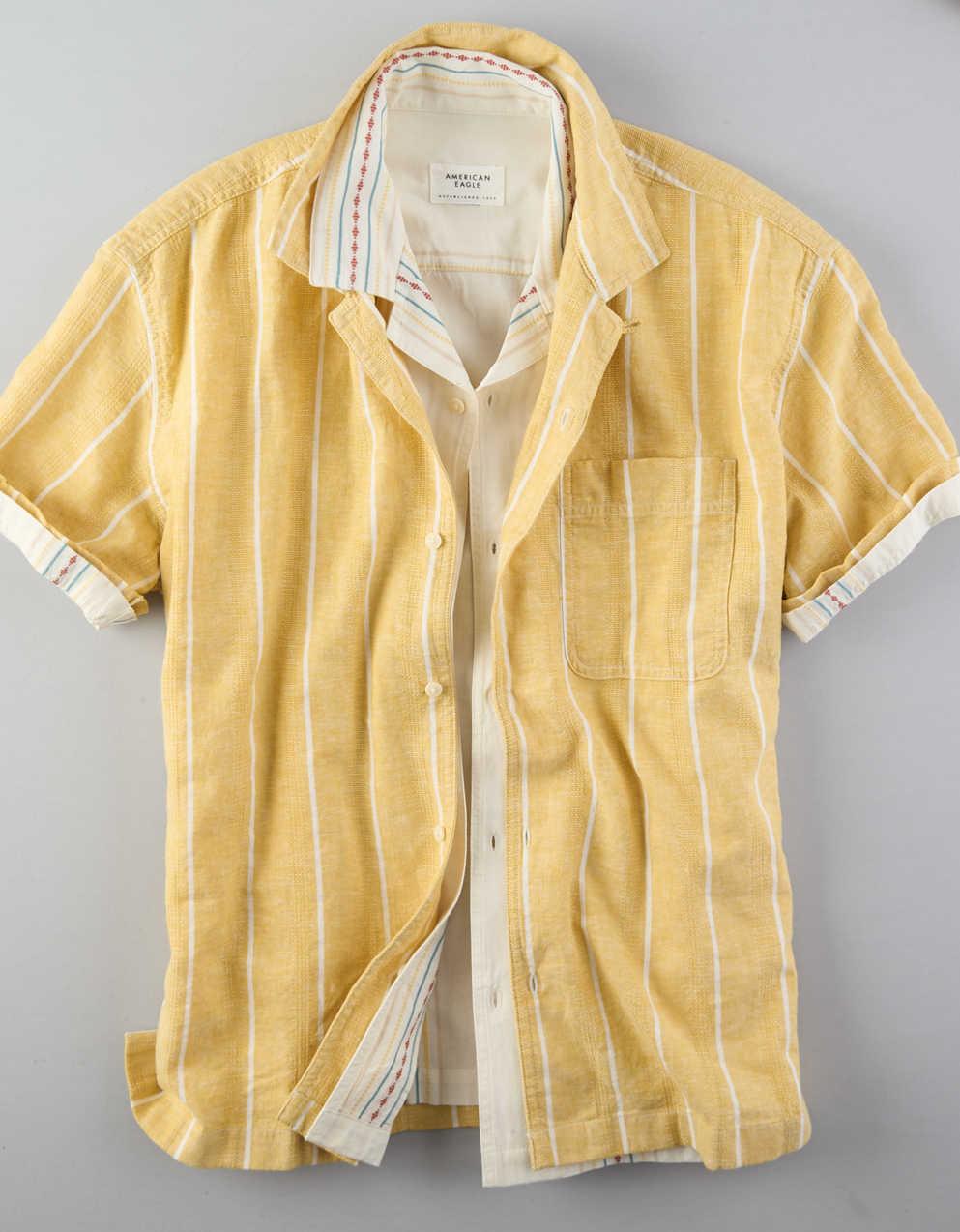 american eagle yellow top