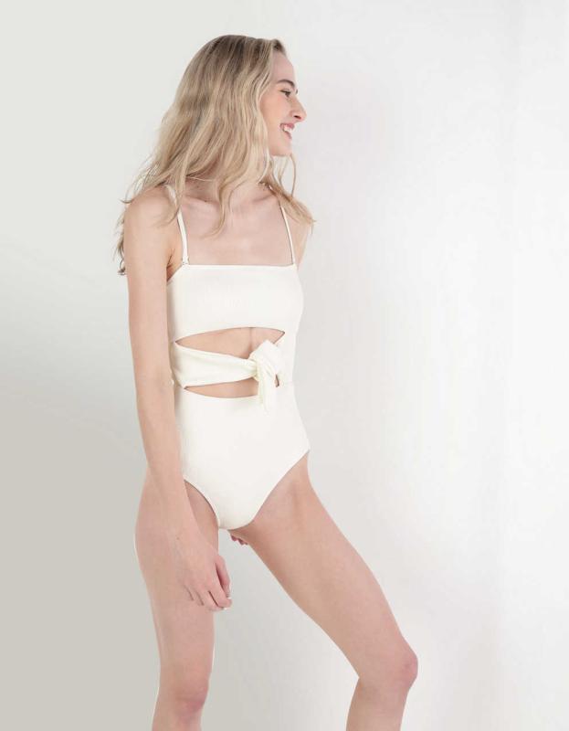 Piece American Eagle Wrap Swimsuit Aerie Ribbed Wrap Tie One Piece