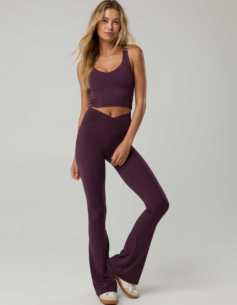 Yoga Pants Aerie Play Real Me High Waisted Legging Aerie Crossover