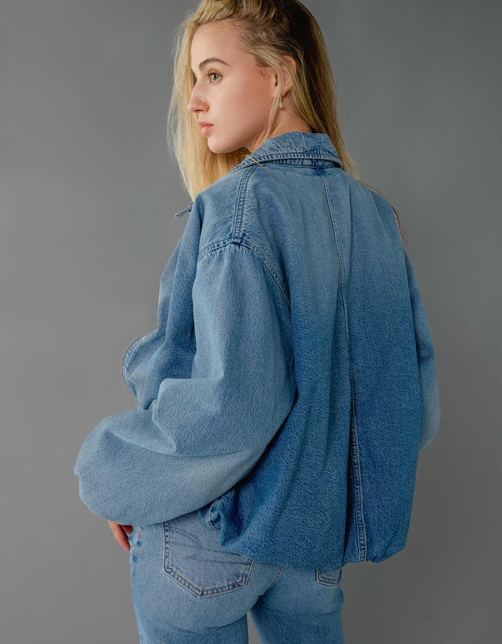 AEデニム・バブル・ボマー・ジャケット | メンズ・レディース ジーンズ