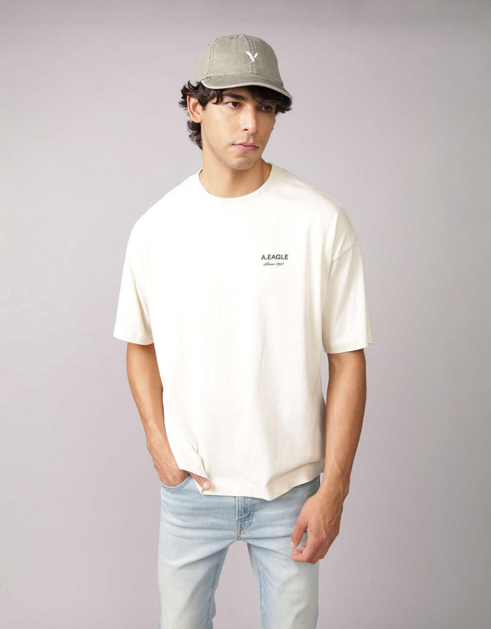AEオーバーサイズロゴグラフィックTシャツ | メンズ・レディース