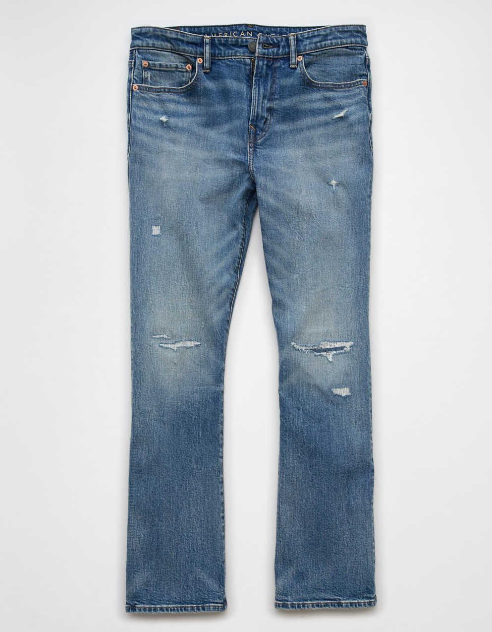 AE EasyFlex Patched Slim Bootcut Jean | Men's & Women's