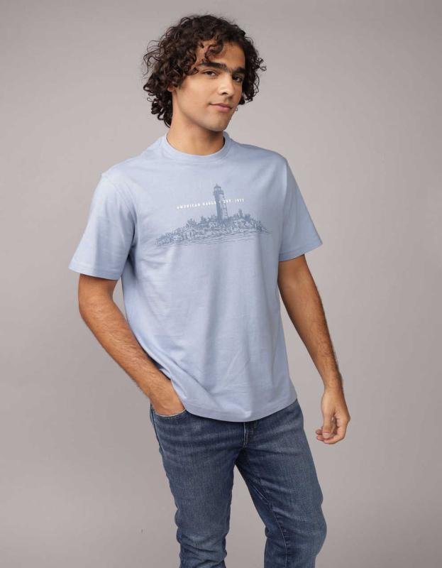 【関税・送料込】AMIRI イーグル オーバーサイズ Tシャツ AMIRI(アミリ) - VINTAGE MA EAGLE OVERSIZED TEE Tシャツ